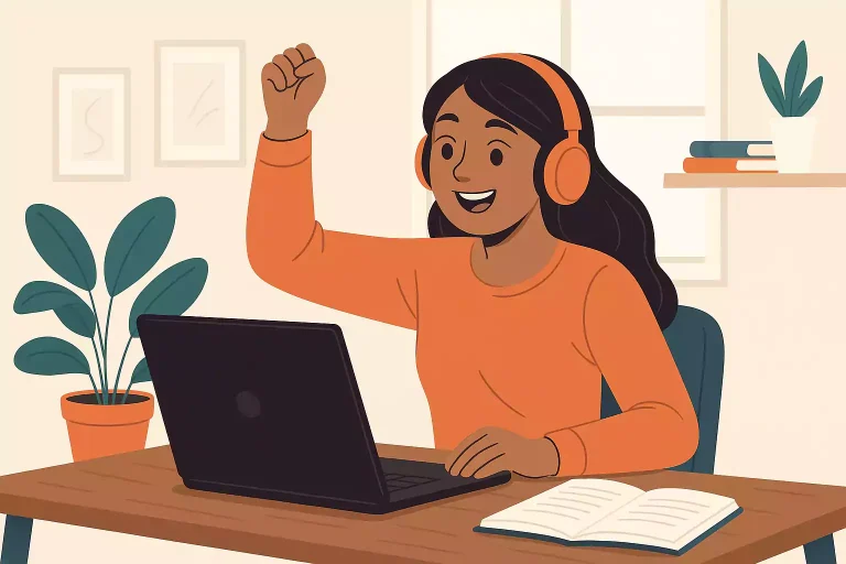 Termotivasi Saat Mengikuti Kelas Online