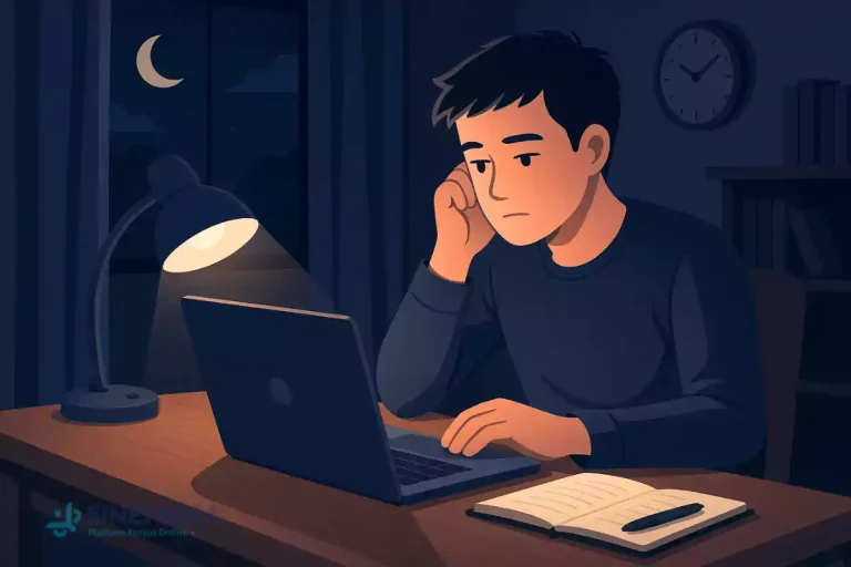 konsistensi belajar online